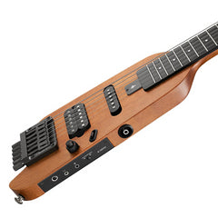 Donner HUSH-X Natural - Travel Electric Guitar