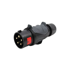 PCE 32A 415V 3P+N+E Black Plug (0253-6x)