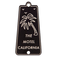 Joe Doe Truss Rod Cover In Aged Black - Motel California