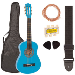 Encore Junior Guitar Outfit-  Blue