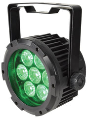 QTX HIPAR-100 Weatherproof Par Can IP65 LED Uplighter 7 x 15W RGBWA