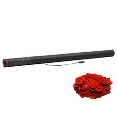 The Confetti Maker Electric Confetti Cannon 80cm Red Metallic