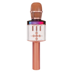 Easy Karaoke  Bluetooth Wireless Microphone - Rose Gold