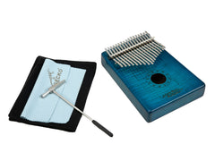 DIMAVERY KL-6 Kalimba,17 C, blau