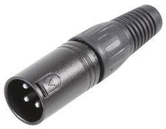 Pulse XLR Plug 3 Pin 3P Black Connector