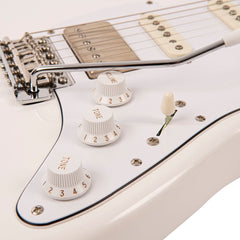 Fret King Corona Classic Guitar - Arctic White