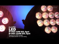 Eurolite LED IP PAR 7x9W SCL spot