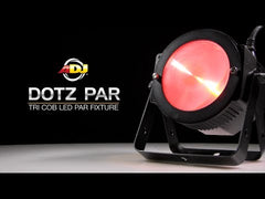 ADJ Dotz Par 36W TRI RGB LED Par Can DJ Disco DMX