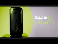 Ibiza MERCURE50 Enceinte de fête LED Système de sonorisation Bluetooth 500 W