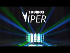 Equinox Viper LED Derby Style Light Effect Disco DJ Effect Lighting