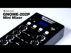 Omnitronic Gnome-202P Mini-Mixer, Grün