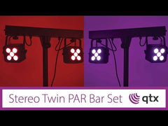 QTX Stereo Twin PAR Bar