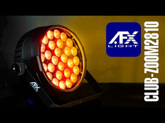 AFX CLUB-ZOOM2810 LED PAR 28 x 10 W RGBW Contrôle des pixels