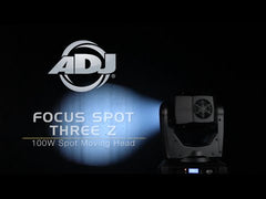 American DJ FOCUS SPOT THREE Z Pearl