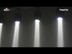 Chauvet DJ Pinspot Bar x 6 Spotlight Warm White