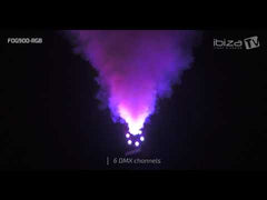 Ibiza 900W RGB Vertical Fog Machine *B-Stock