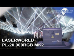 Laserworld PL-20.000RGB MK2 Laser d'exposition RVB 20 000 mW avec ShowNET