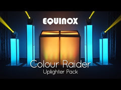 Equinox Colour Raider Uplighter Pack