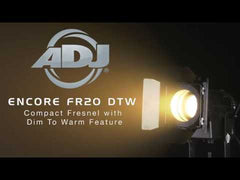 ADJ Encore Fresnel FR20 DTW LED Spot Light inc. Barndoors