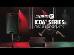 LD Systems ICOA 15A BT Bluetooth Active Speaker 1200W Disco DJ Sound System