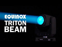 4x Equinox Triton Beam Moving Head 30W LED inkl. Gehäuse