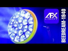 AFX BEEDREAM-1940RGB Bee Eye Wash Zoom Moving Head mit Ringeffekt 19X 40W RGBW LED inkl. Flightcase