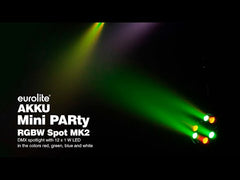 EUROLITE AKKU Mini PARty RGBW Spot MK2