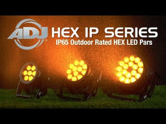 ADJ 7P HEX IP 7 x 12W HEX LED Outdoor Lighting