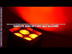 Eurolite Akku Up-4 Qcl Spot Quickdmx