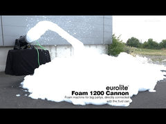 Canon à mousse géant Eurolite 1200 pour grandes fêtes et événements en plein air