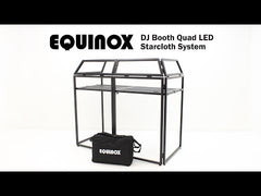 Equinox DJ Booth Quad LED Starcloth System MKII